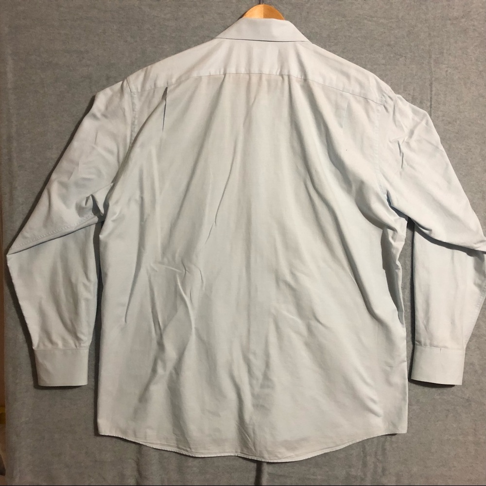 🚫sold🚫Lacoste Button Down Shirt Baby Blue size 44 - Picture 2 of 8